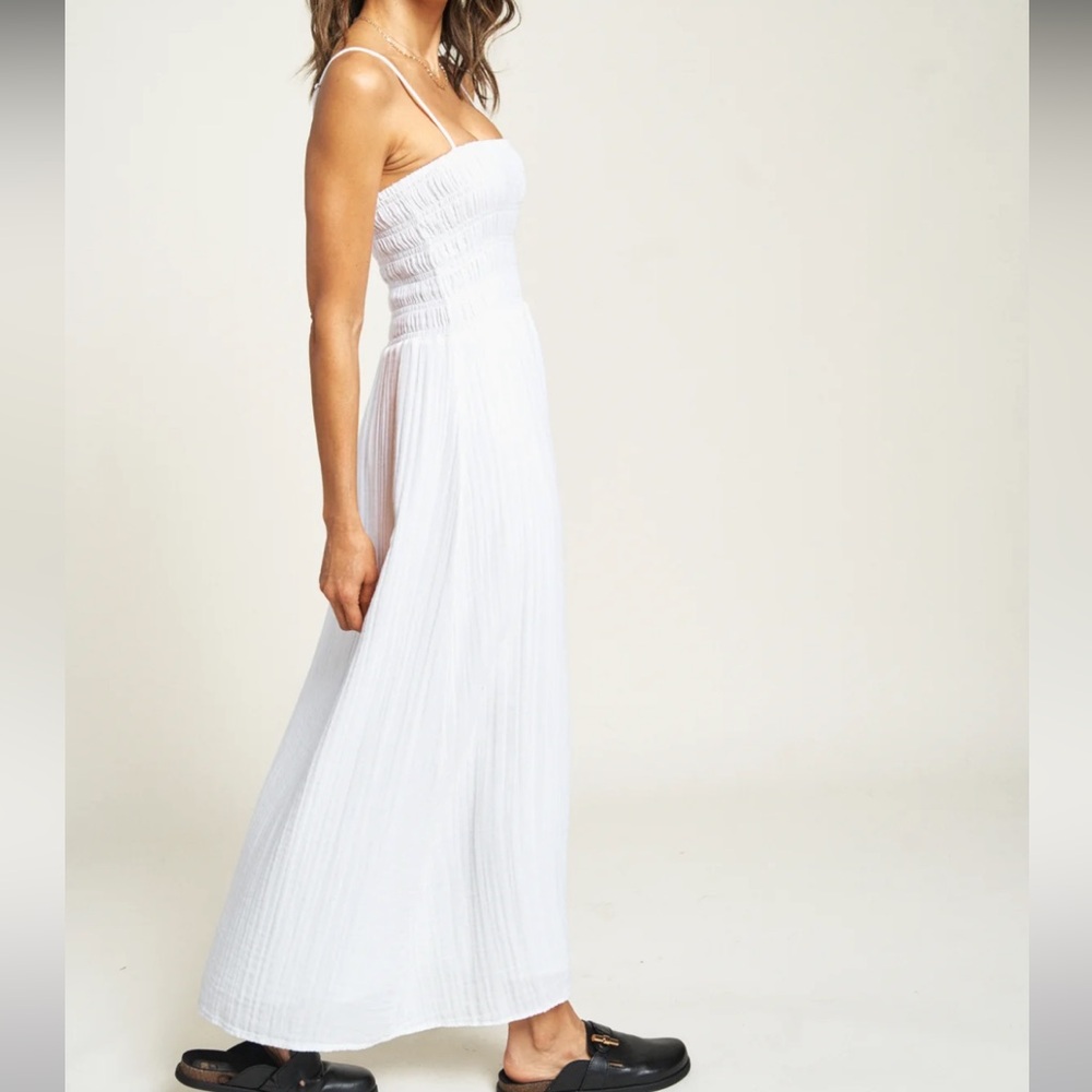 Oliver Logan Maybrook Maxi Dress XS White - Picture 4 of 7